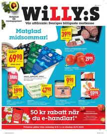 Willys reklamblad vecka 24 Sida 1
