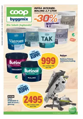 Coop Byggmix Kundeavis (gyldig til 21-06)