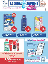 Volantino Acqua & Sapone Pagina 1