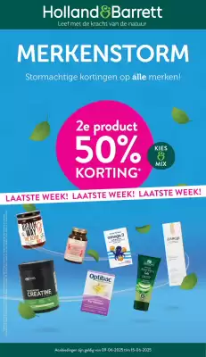 Holland & Barrett folder (geldig t/m 15-06)