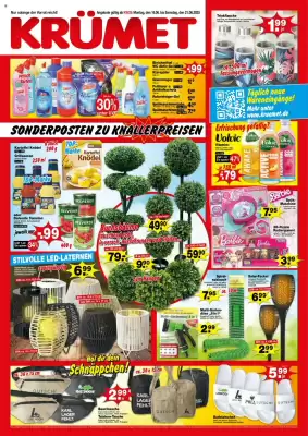 Krümet Sonderposten Prospekt (gültig bis 21-06)