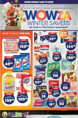 Super Save catalogue (valid until 10-06)