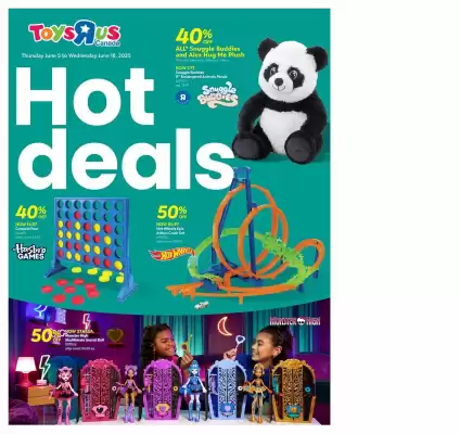Toys R us flyer (valid until 18-06)