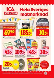 ICA Kvantum reklamblad vecka 24 Sida 1