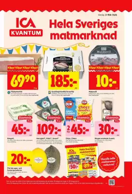 ICA Kvantum reklamblad (giltig till och med 15-06)