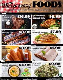 Discovery Foods flyer Page 1