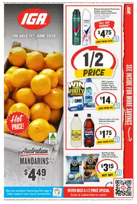 IGA catalogue (valid until 17-06)