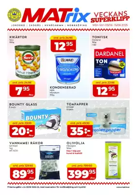 Matrix Butikerna reklamblad