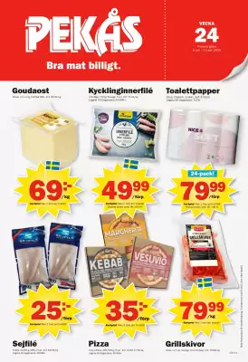 Pekås reklamblad