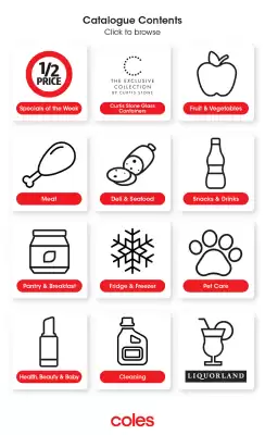 Coles catalogue