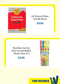 The Works leaflet Page 2