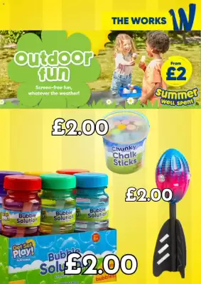 The Works leaflet (valid until 10-07)