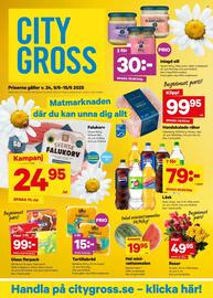 City Gross reklamblad vecka 24 Sida 1