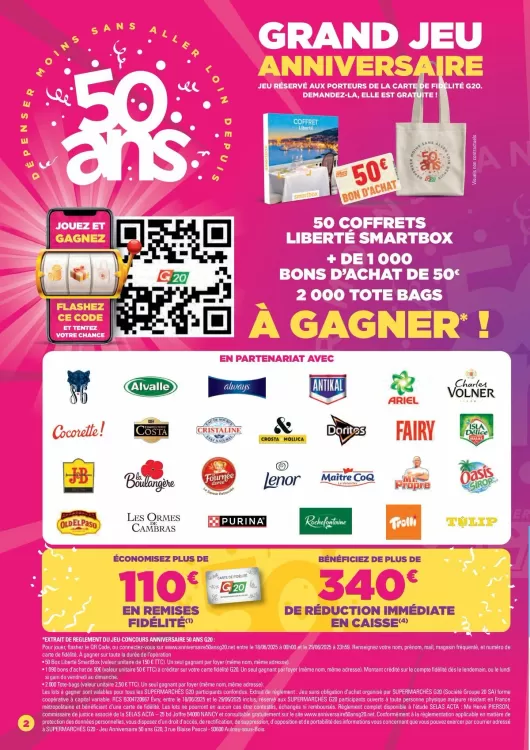 Catalogue G20 (valable jusqu'au 29-06)
