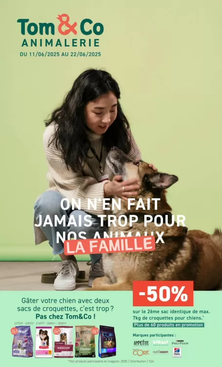 Catalogue Tom&Co (valable jusqu'au 22-06)
