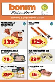 Bonum Matmarknad reklamblad vecka 24 Sida 1