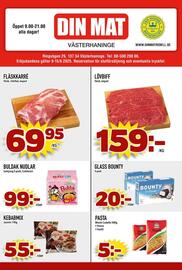 Din Mat reklamblad vecka 24 Sida 1
