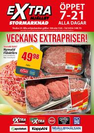 Extra Mjällby Stormarknad reklamblad vecka 24 Sida 1