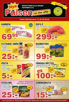 Nya Pulsen reklamblad