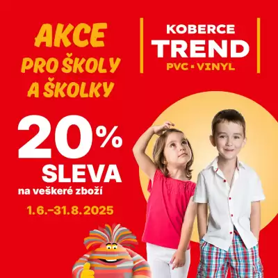 Koberce Trend leták