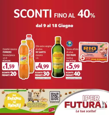 Volantino Futura Supermercati (valido fino al 18-06)