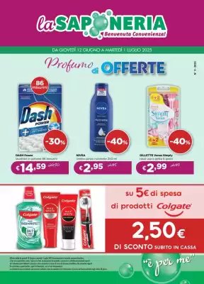 Volantino La Saponeria
