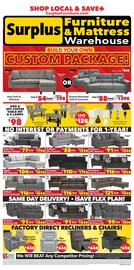 Surplus Furniture flyer Page 1
