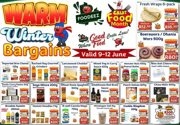 Foodeez catalogue
