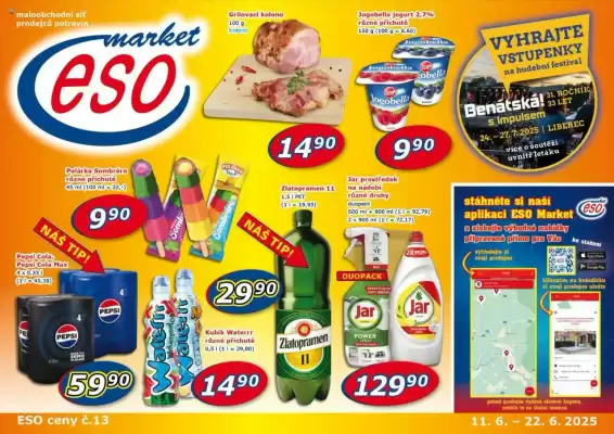 ESO MARKET leták (platné do 22-06)