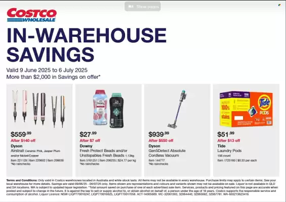 Costco catalogue