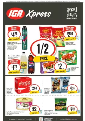 IGA Xpress catalogue