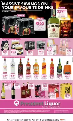 President Liquor catalogue (valid until 23-06)