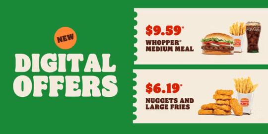 Burger King flyer Page 1