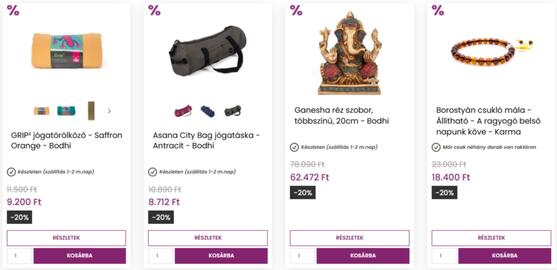 Yoga Bazaar akciós újság Oldal 1