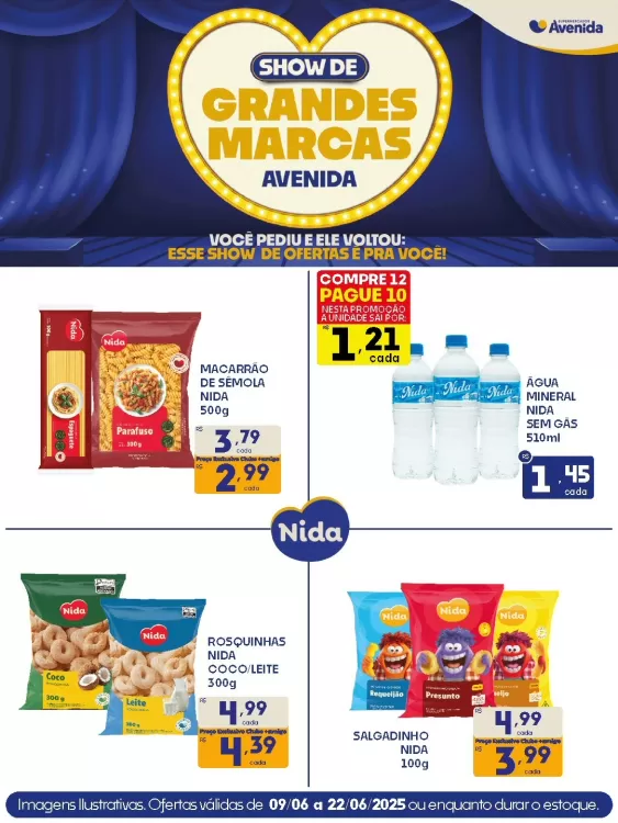 Catálogo Supermercados Avenida (válido até 22-06)