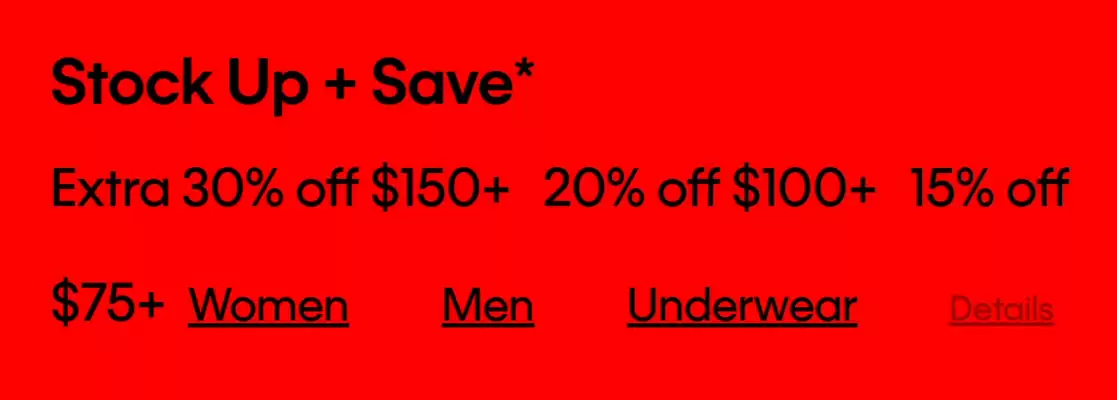 Calvin Klein flyer (valid until 9-07)