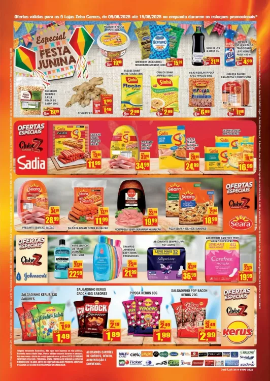 Catálogo Zebu Carnes Supermercados (válido até 15-06)