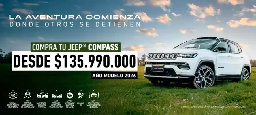 Catálogo Jeep (válido hasta 30-06)