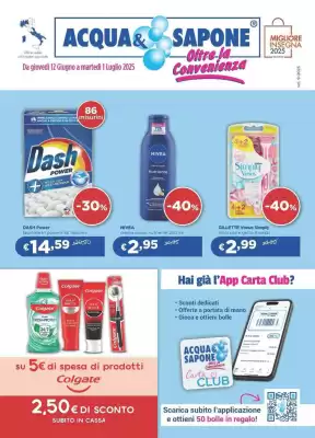 Volantino Acqua & Sapone