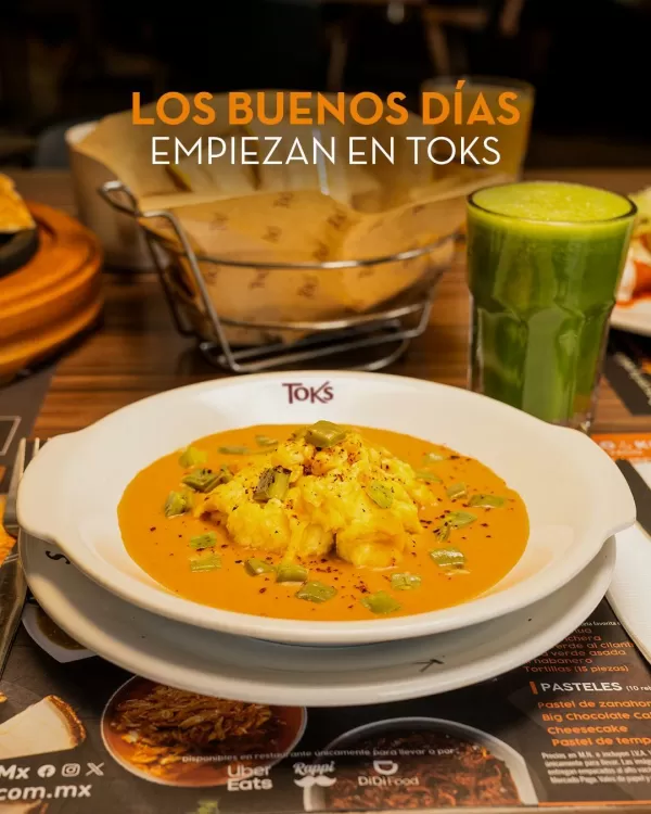 Catálogo Toks Restaurante (válido hasta 30-06)