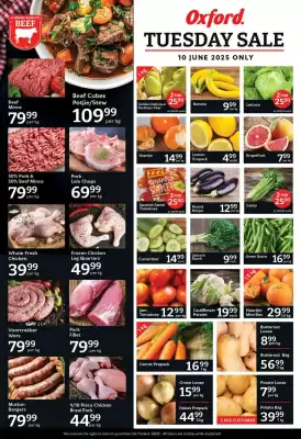 Oxford Freshmarket catalogue