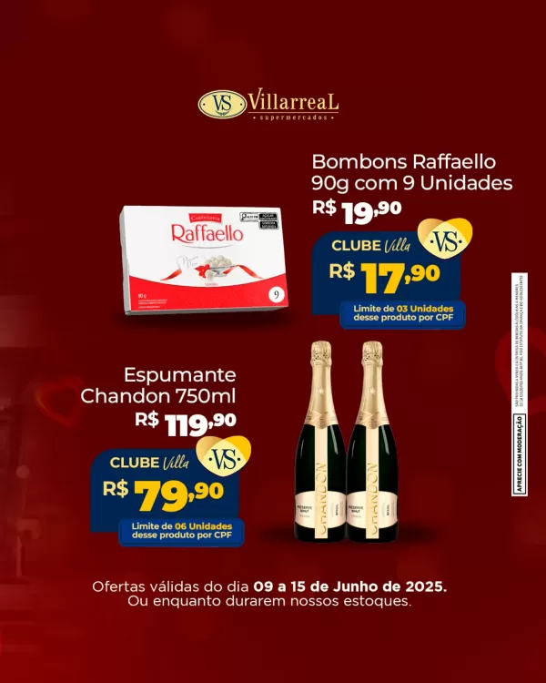 Catálogo Villarreal Supermercados (válido até 15-06)