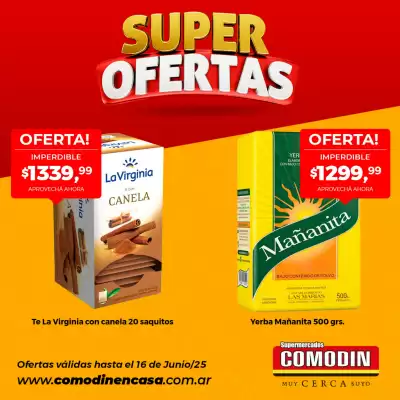 Catálogo Supermercados Comodin (válido hasta 16-06)
