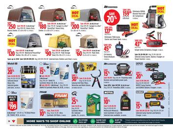 Canadian Tire flyer Page 34