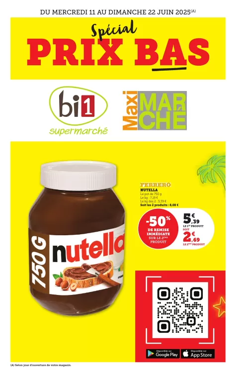 Catalogue Bi1 (valable jusqu'au 22-06)