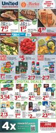 United Supermarkets Weekly Ad week 24 Page 1