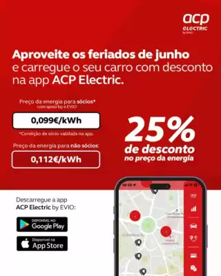 Folheto Automóvel Club De Portugal (válido até 30-06)