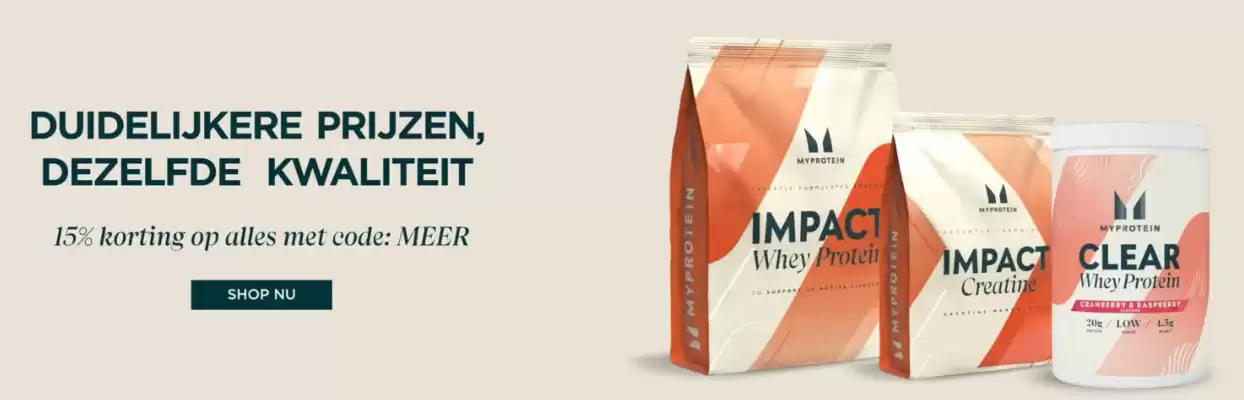 Myprotein folder (geldig t/m 14-06)