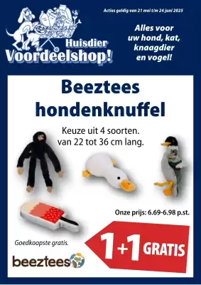 Huisdier Voordeelshop folder (geldig t/m 24-06)