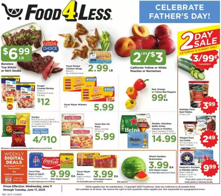 Food 4 Less Weekly Ad (valid until 17-06)